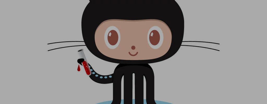 Github's mascot, the Octocat.