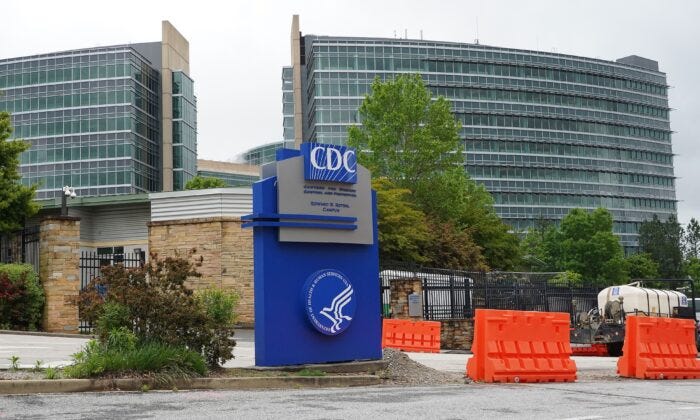 The Centers for Disease Control and Prevention (CDC) headquarters in Atlanta, Ga., on April 23, 2020. (Tami Chappell/AFP via Getty Images) The Centers for Disease Control and Prevention (CDC) headquarters in Atlanta, Ga., on April 23, 2020. (Tami Chappell/AFP via Getty Images)