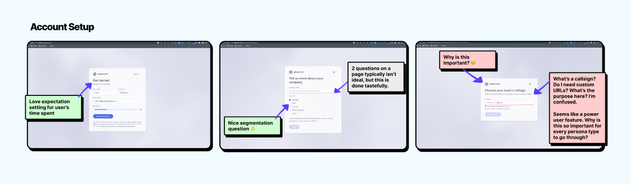 Onboarding audit template screenshot Onboarding audit template screenshot