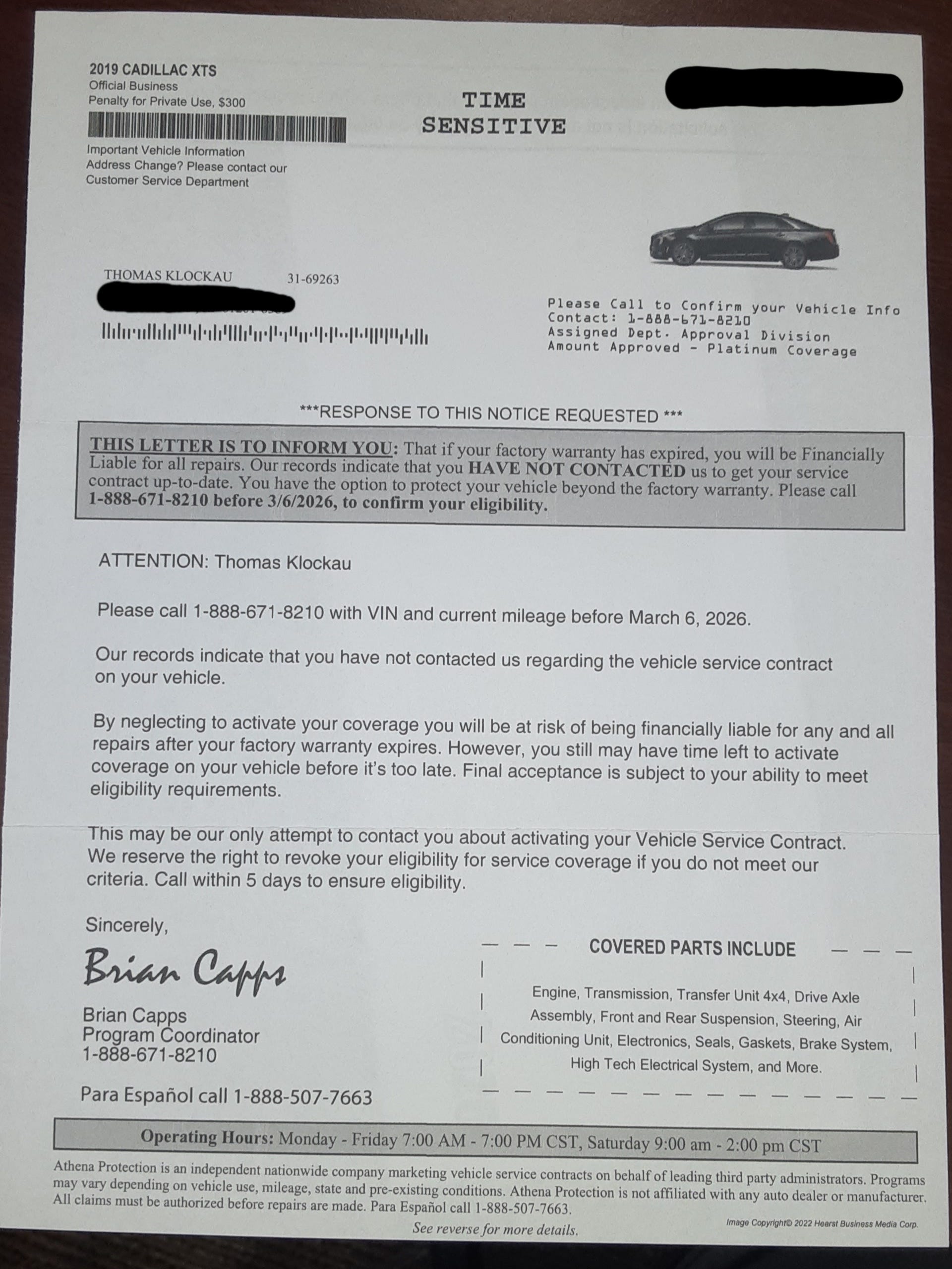 Misleading Mail - by Tom Klockau