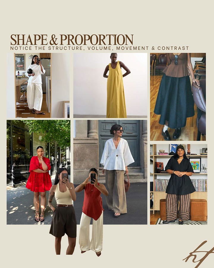 minimalist fashion, shape and proportion, outfit ideas for summer, easy outfit combinations, summer skirt styling