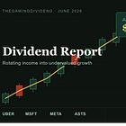 June 2026 Dividend Report: Portfolio Rotation Toward Growth