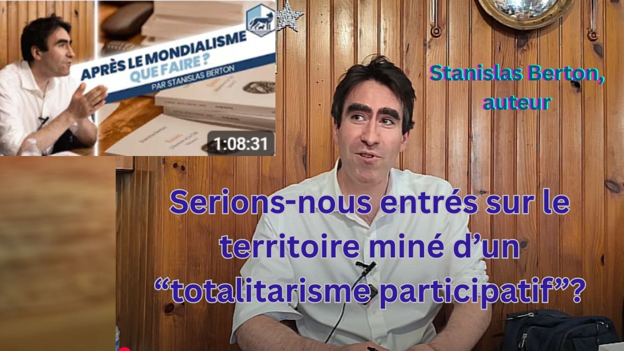 Conférence « Après le mondialisme, que faire ? » par Stanislas Berton