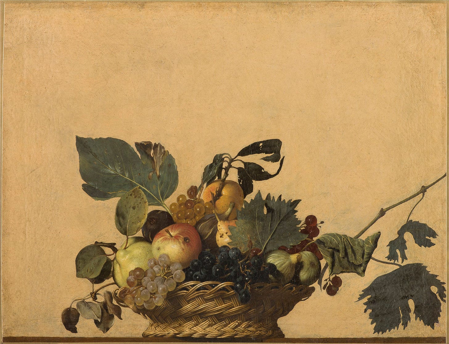 Caravaggio Basket of Fruit Caravaggio Basket of Fruit
