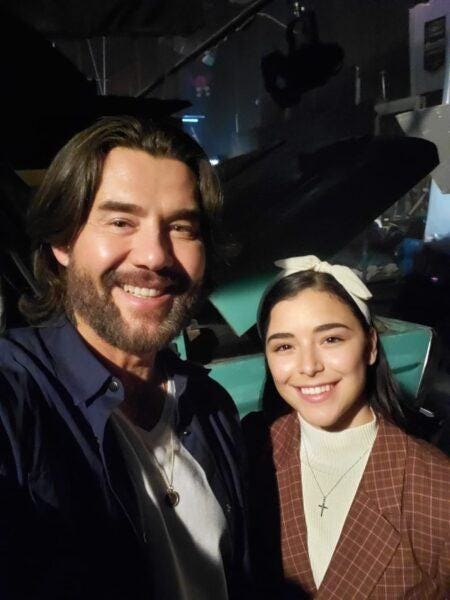 15.15 bts dr sexy Steve Bacic with Nicole Munoz for Gimme Shelter 15.15 bts dr sexy Steve Bacic with Nicole Munoz for Gimme Shelter