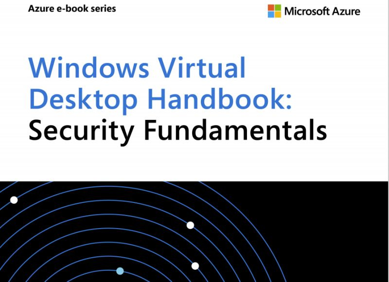 Copertina eBook Windows Virtual Desktop Security Handbook Fundamentals Copertina eBook Windows Virtual Desktop Security Handbook Fundamentals