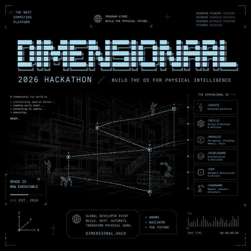 Cover Image for DIMENSIONAL (DimOS) @ muShanghai: Robot Hackathon Cover Image for DIMENSIONAL (DimOS) @ muShanghai: Robot Hackathon