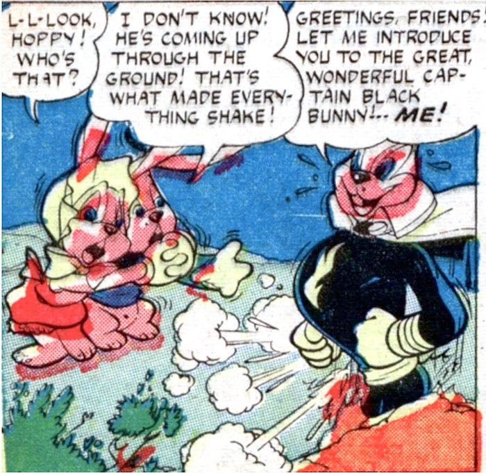 Capitán Marvel - Capitan Bunny - Fawcett Comics