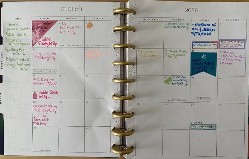 march 2026 planner color coordinated march 2026 planner color coordinated