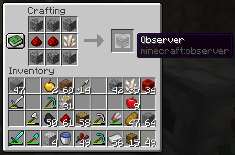 Crafting an observer
