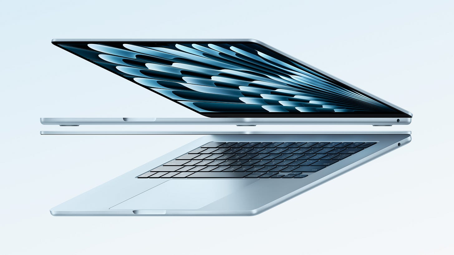 Apple MacBook Air M4 Sky Blue