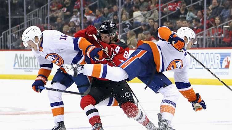 New York Islanders v New Jersey Devils New York Islanders v New Jersey Devils