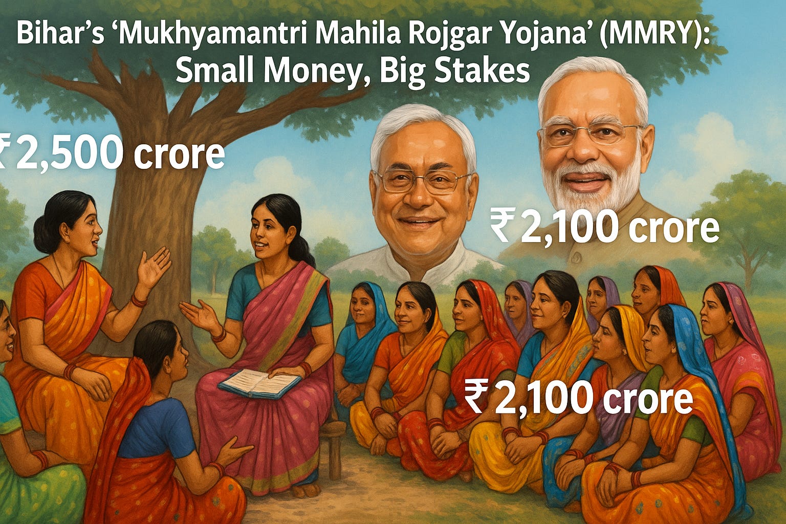 Bihar's 'Mukhyamantri Mahila Rojgar Yojana' (MMRY): Small Money ...