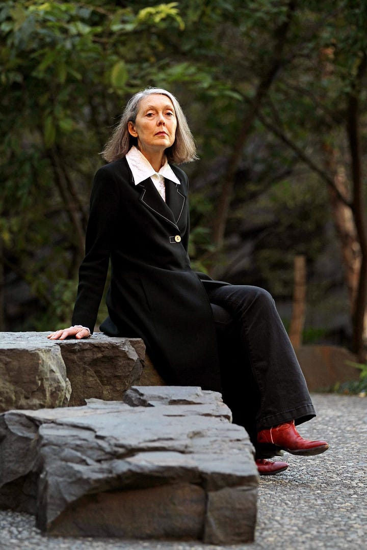 Fotografías de la poeta Anne Carson