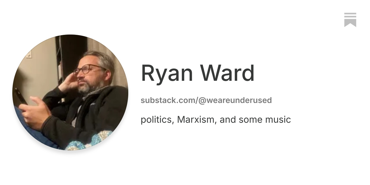 Ryan Ward | Substack