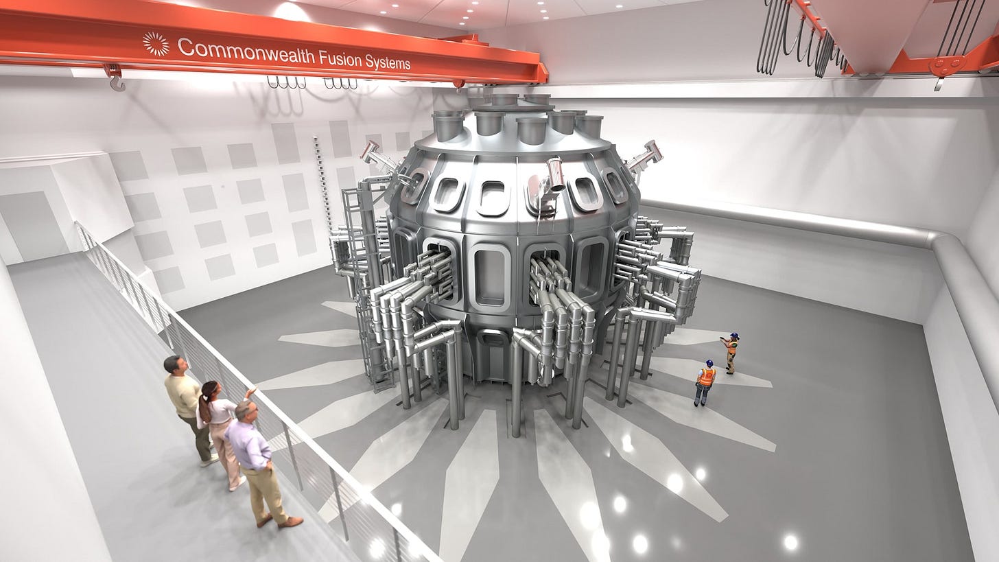 CFS SPARC in Tokamak Hall CFS SPARC in Tokamak Hall
