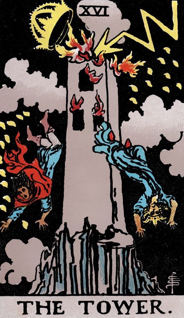 The Tower Tarot Card Meaning