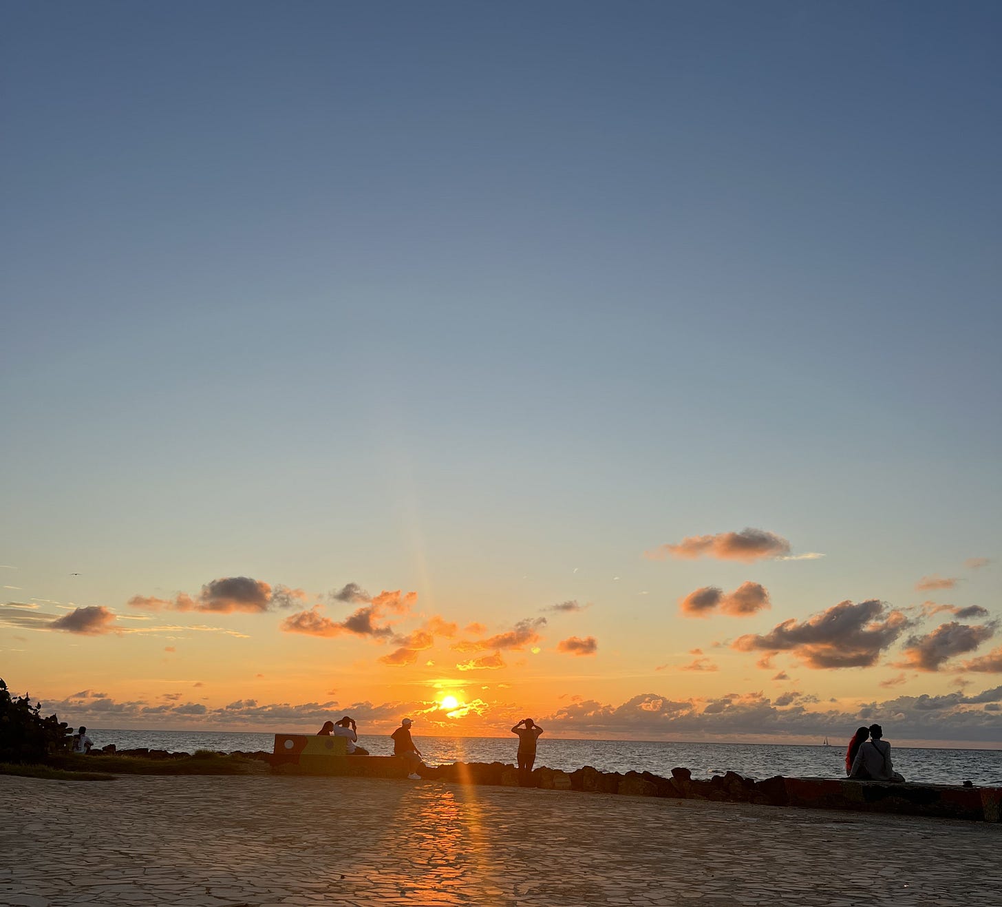 I caught this beautiful sunset on my first night in Cartagena, Colombia this week marking the beginning of over 2 months of South American adventures. I caught this beautiful sunset on my first night in Cartagena, Colombia this week marking the beginning of over 2 months of South American adventures.