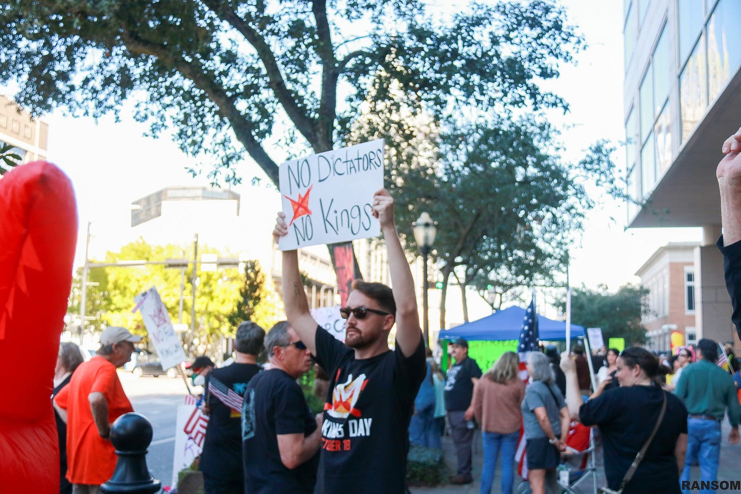May be an image of crowd and text