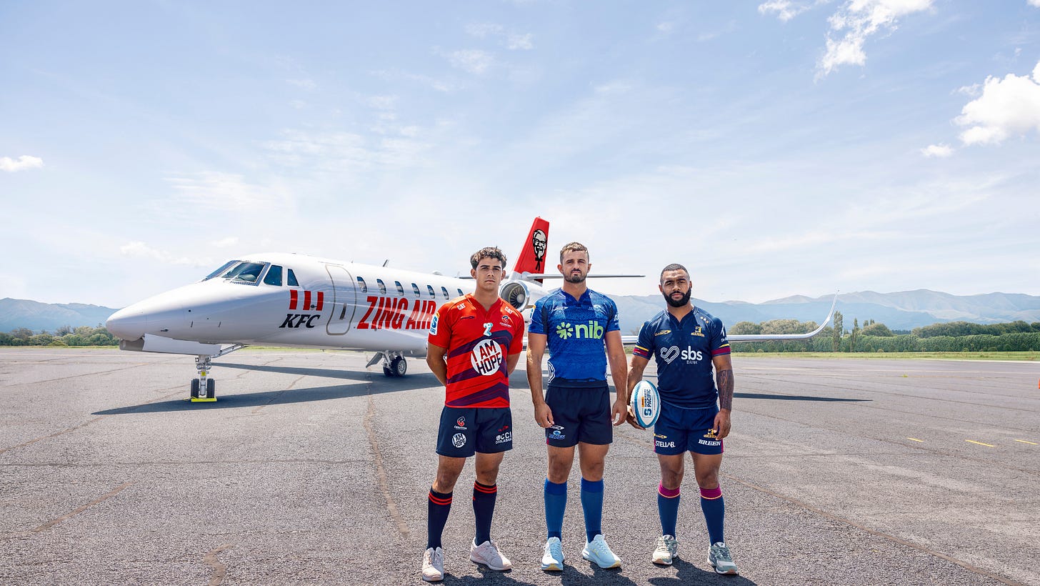 KFC Launches Airline, 'Zing Air', To Take Rugby Fans to Matches | LBBOnline