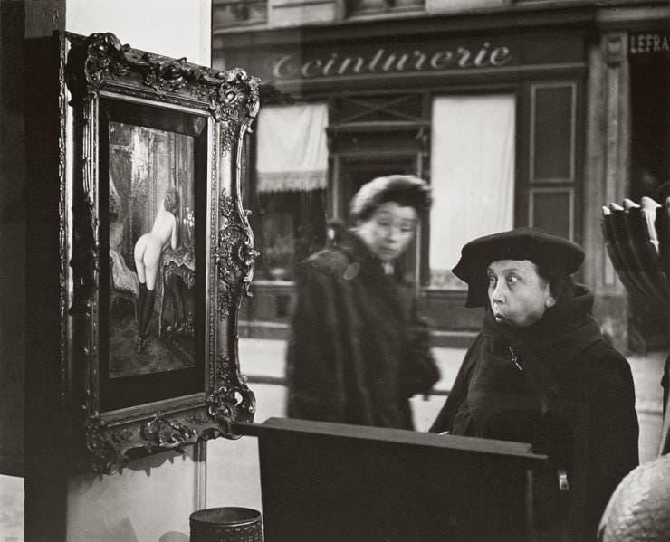 Robert Doisneau, La Dame Indignée, 1948.