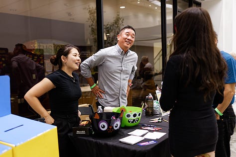 Photos of The People's Party Los Angeles.