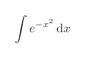 Gaussian integral
