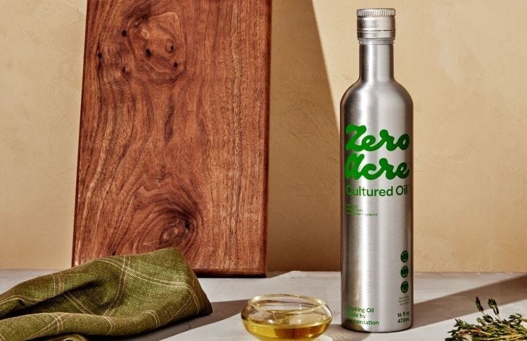 Zero Acre Farms unveils 'cultured oil' boasting high smoke point and  'clean, neutral taste'