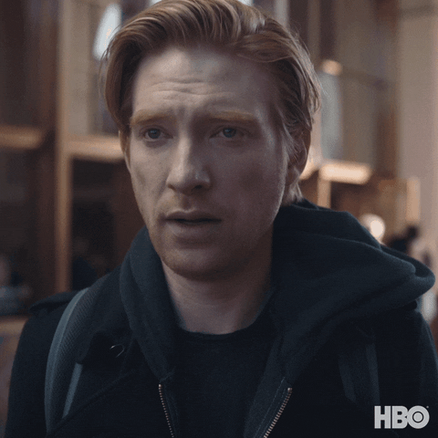 Domhnall Gleeson What GIF by HBO Domhnall Gleeson What GIF by HBO