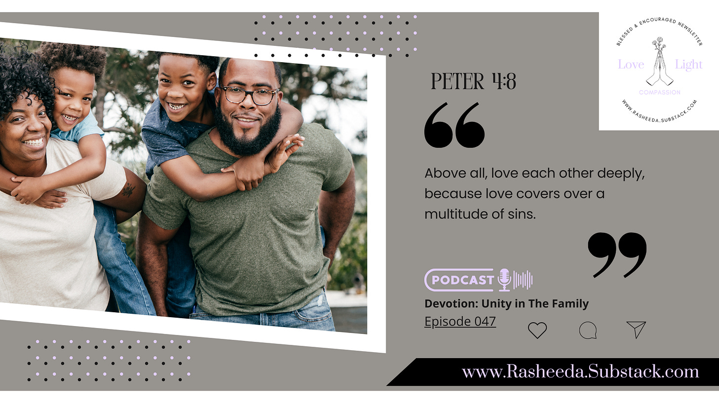 Episode 047 | Unity In The Family Episode 047 | Unity In The Family