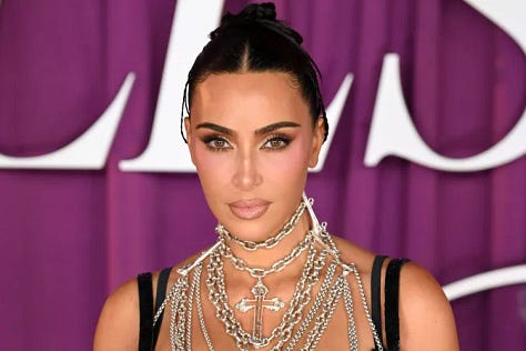 LEFT TO RIGHT: London mural nightmare (Standard News on X); PEN Guild logo (win!); McSweeney magazine, #80 (real books, real art); AI children’s book illustration (Mother Jones, Unsplash); AI hallucination (Getty); Kim Kardashian (David Fisher/Shutterstock)