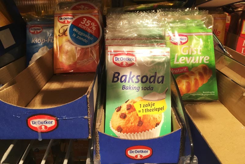 Onde achar fermento na Holanda Onde achar fermento na Holanda