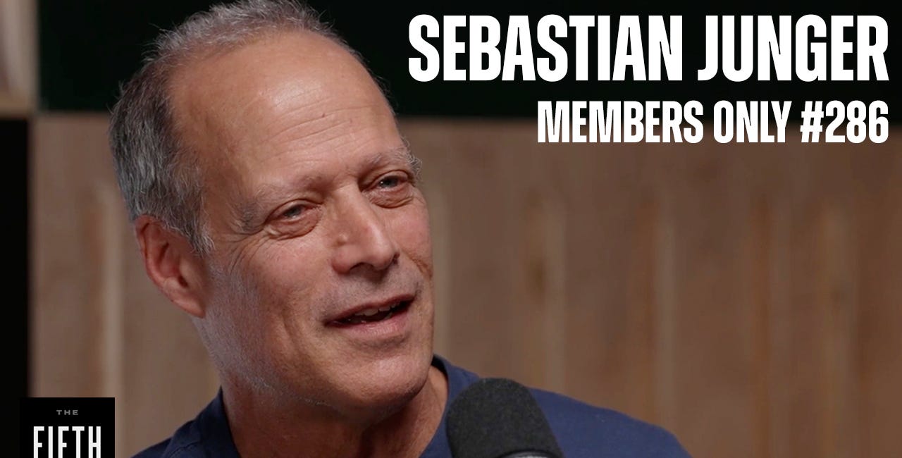 Members Only #286 - Atheist in a Foxhole (w/ Sebastian Junger)