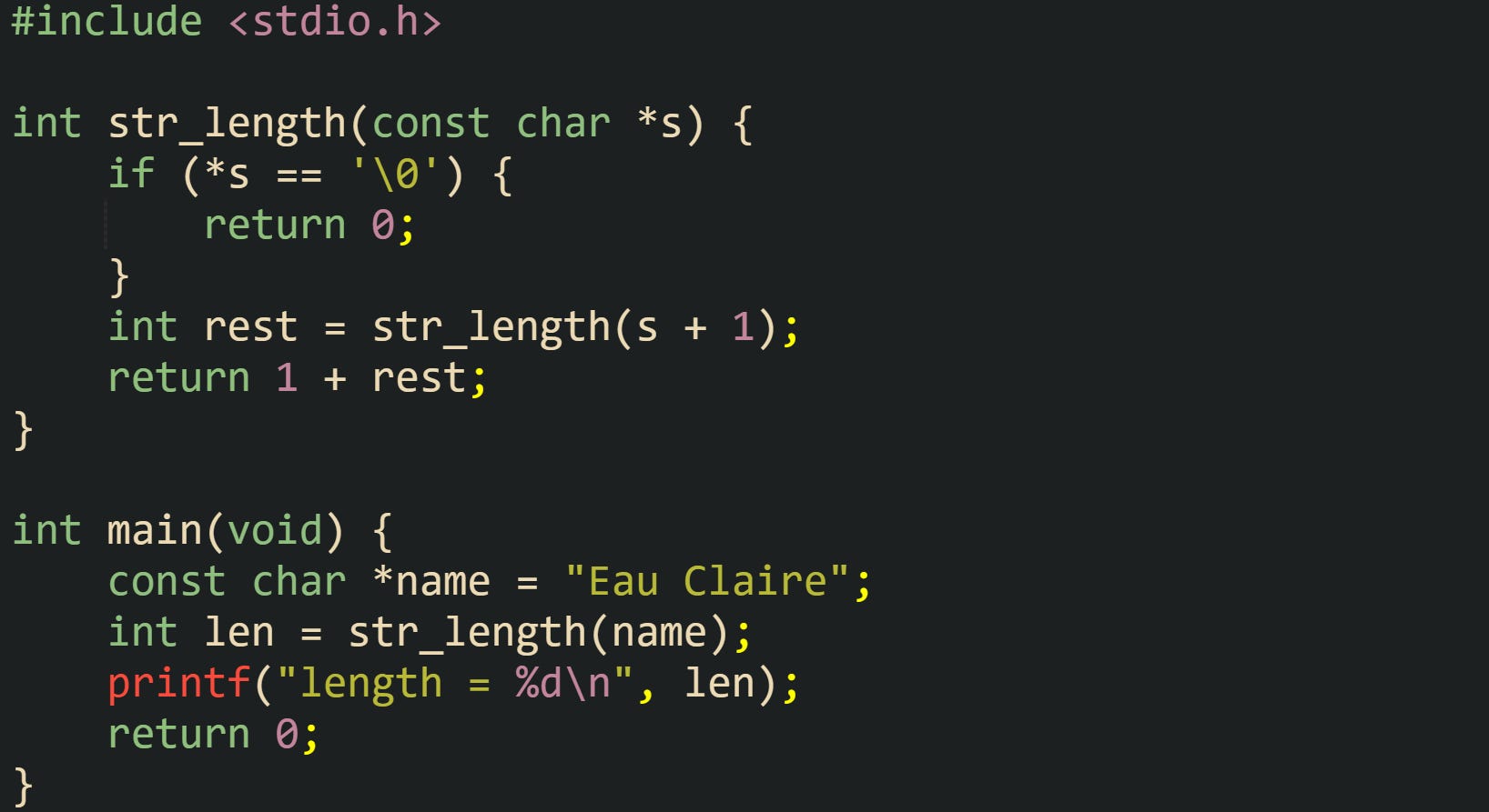 C Recursion and the Call Stack