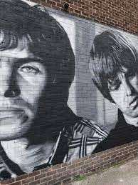 Oasis honoured in stunning new Manchester mural at the side of the iconic Sifters record shop💿 Bought my very first Single there, Stir it up, Bob Marley. Circa:1972 Oasis honoured in stunning new Manchester mural at the side of the iconic Sifters record shop💿 Bought my very first Single there, Stir it up, Bob Marley. Circa:1972