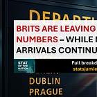 Brits Are Leaving in Record Numbers — While Non-EU Arrivals Continue to Surge