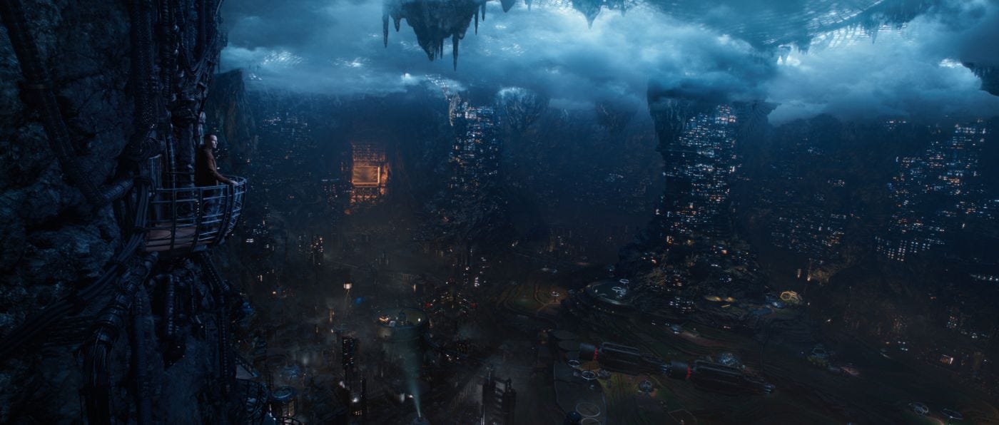 The Matrix Resurrections - City of IO visual effects by DNEG