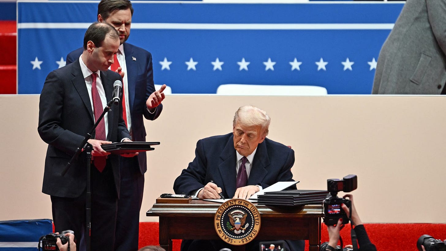 Trump executive orders: Federal hiring freeze, end to remote work - Axios Washington D.C. Trump executive orders: Federal hiring freeze, end to remote work - Axios Washington D.C.