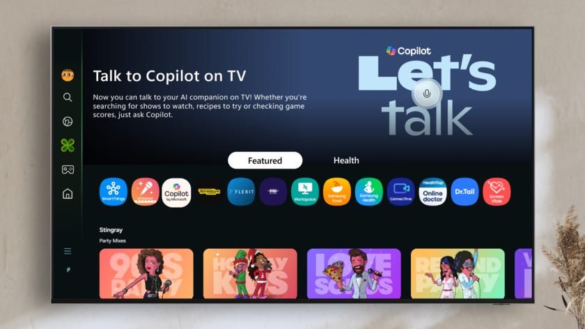 Microsoft brings Copilot AI to Samsung TVs and monitors