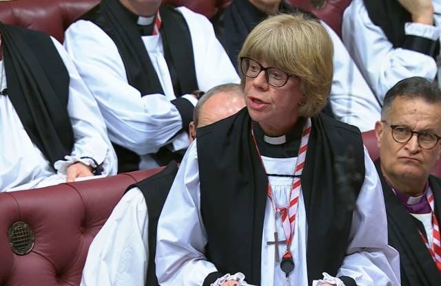 Archbishop Sarah in the Lords