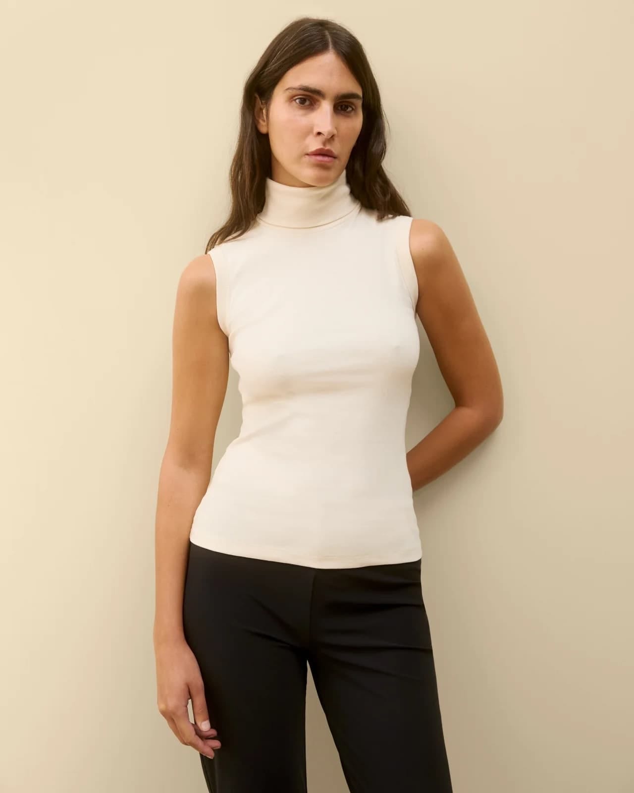 Flore Flore Dinah Tank in White - M Flore Flore Dinah Tank in White - M