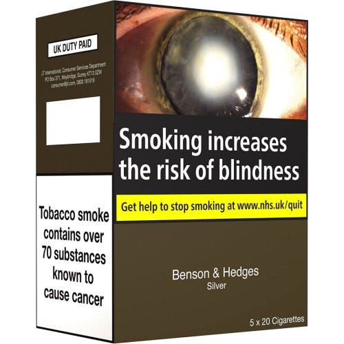 uk duty paid cigarettes meaning UP IN SMOKE