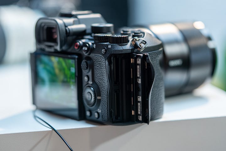 Sony A1 II mirrorless camera