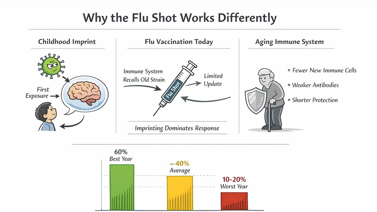 Why your flu shot may work differently than you think