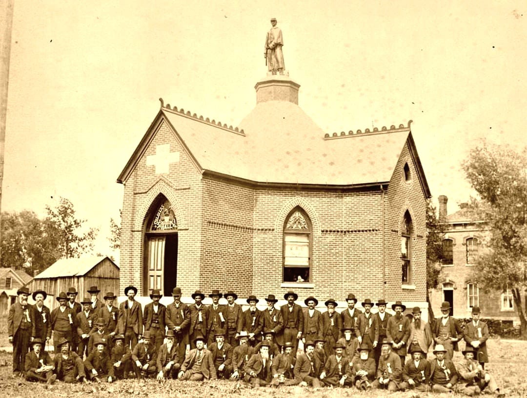 May be an image of 1 person, standing, monument and outdoors
