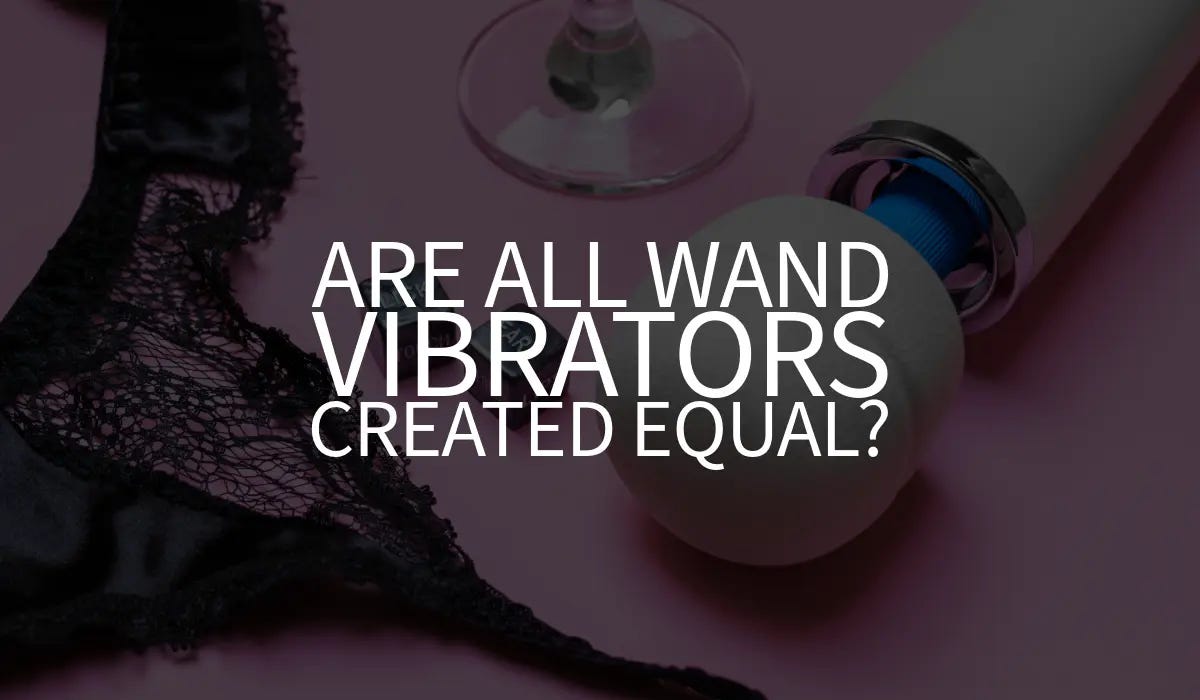 Wand Massagers: Are All Magic Wands Created Equal? Here’s What Sets Them Apart Wand Vibrator Sex Toys for Women