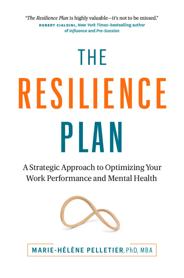 Image of the cover of the book The Resilience Plan by Marie-Hélène Pelletier. Image of the cover of the book The Resilience Plan by Marie-Hélène Pelletier.