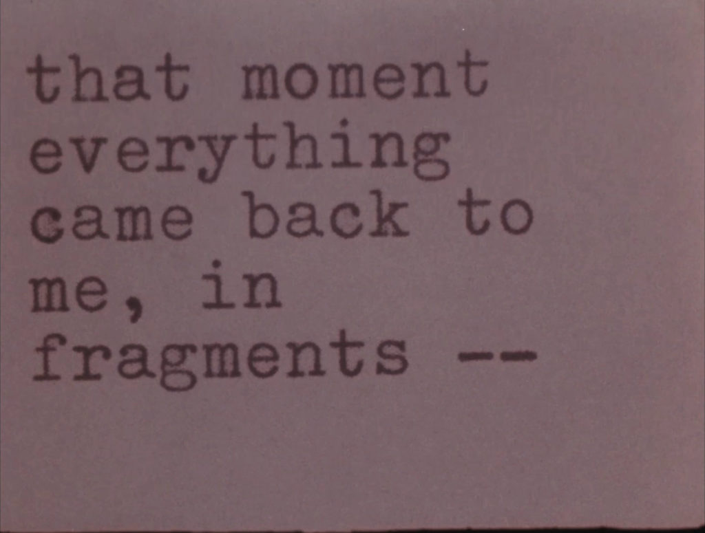 as i was moving ahead occasionally i saw brief glimpses of beauty – Trieste  Contemporanea