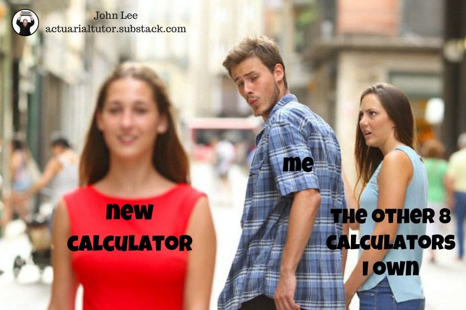 I have a calculator confession...