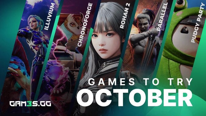 Games to Try October 2025